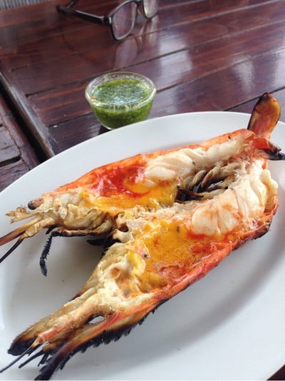 บ้านชิดกรุง กุ้งเผา