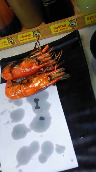 กุ้งใหญ่เผา