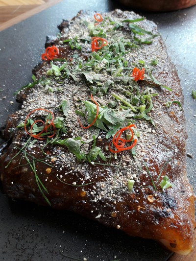 Char Grilled Pork Rib