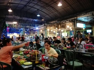 ริมน้ำ หมูกระทะ