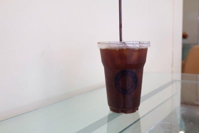 อเมริกาโน่เย็น (กาแฟดำเย็น)