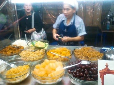 เมนูของร้าน นิไอศครีม@หัวหิน ตลาดโต้รุ่งหัวหิน