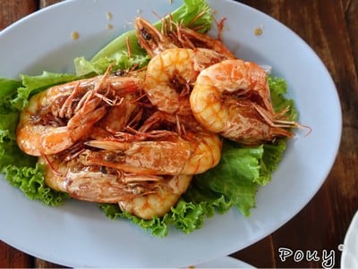 กุ้งคั่วน้ำปลา