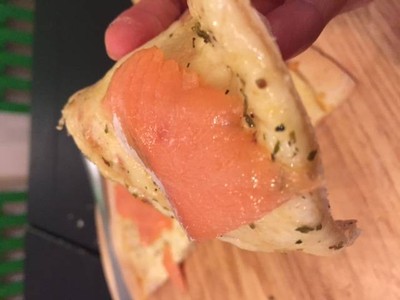 Pizza Tomato Sauce & Smoke Salmon