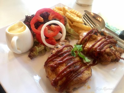 สเต็กไก่สไปซี่