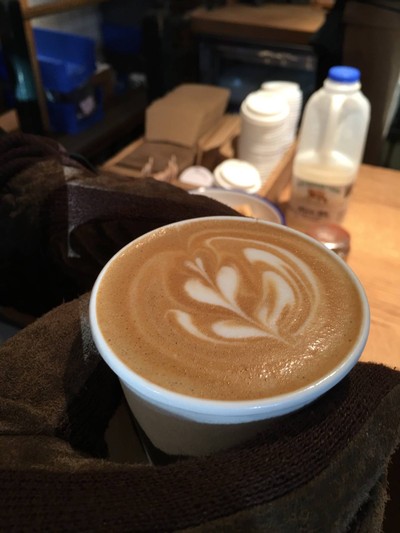 ลาเต้ร้อน