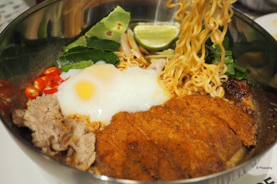 บะหมี่ต้มยำ