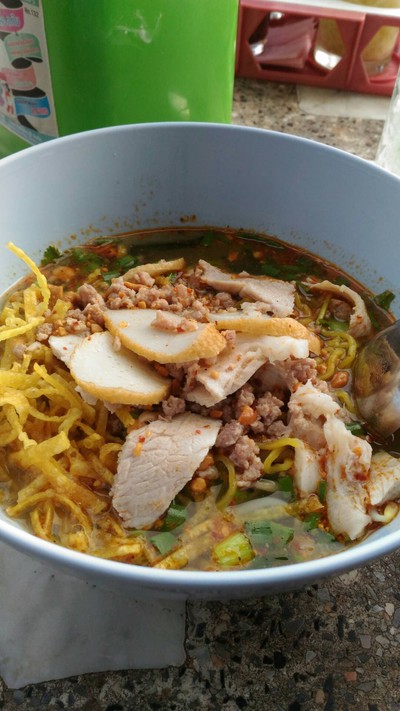 บะหมี่ต้มยำ