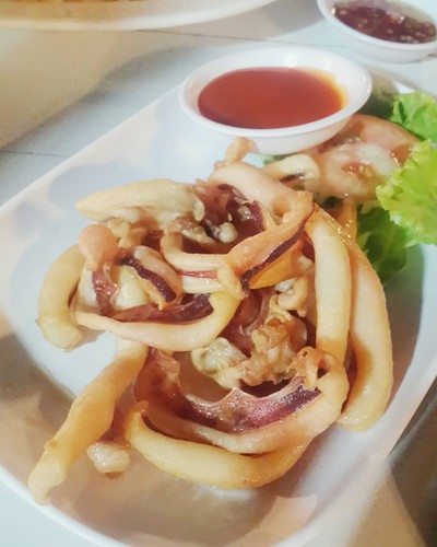 หมึกอาบแดด