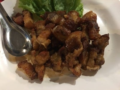 Fried Pork Belly With Fish Sauce