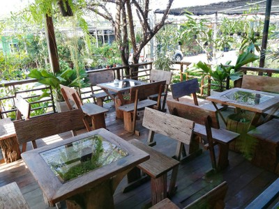 บรรยากาศ ละมุน คาเฟ่ โคกกรวด