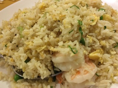 King prawn fried rice