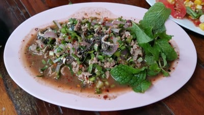 ลาบเนื้อ