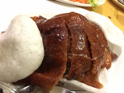Roasted Peking Duck .