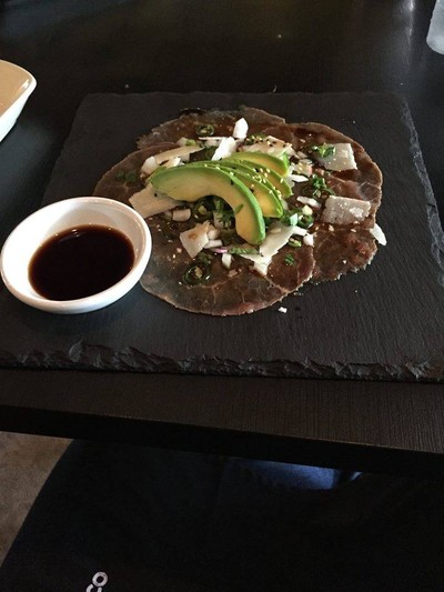 Beef Carpaccio .