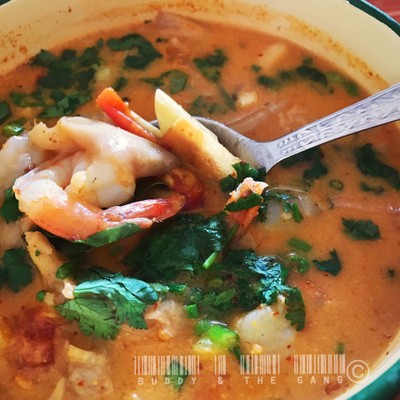 ต้มยำกุ้งน้ำข้น128฿