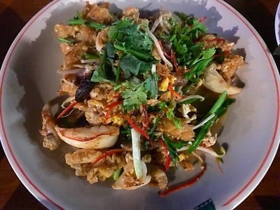 กระเพาะปลาผัดแห้ง