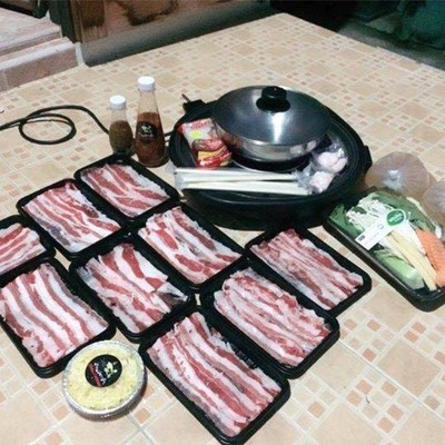 ร้านประจำ Delivery หมูกระทะ ชาบู