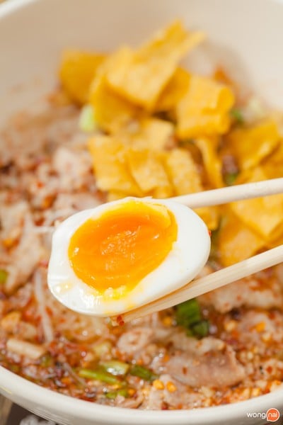 เมนูของร้าน ก๋วยเตี๋ยวต้มยำสยาม @เทพกษัตรีย์