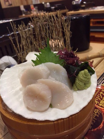 hotate sashimi ..