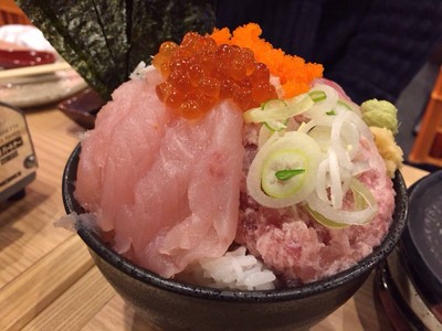Tuna and Sashimi Don
