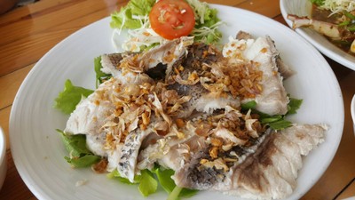 เมนูของร้าน ติดดิน ซีฟู้ด