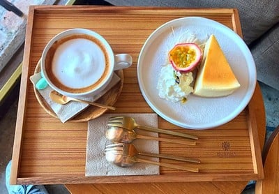 Passion Fruit Cheese Cake