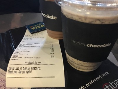 Dark Chocolate Signature With Ice