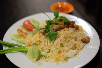 ข้าวผัดกุ้ง จานเล็ก