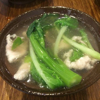 ซุปใสกระดูกไก่