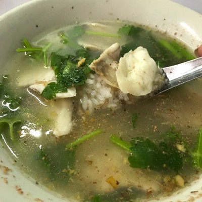ข้าวต้มปลา (ปลาช่อนทะเล)