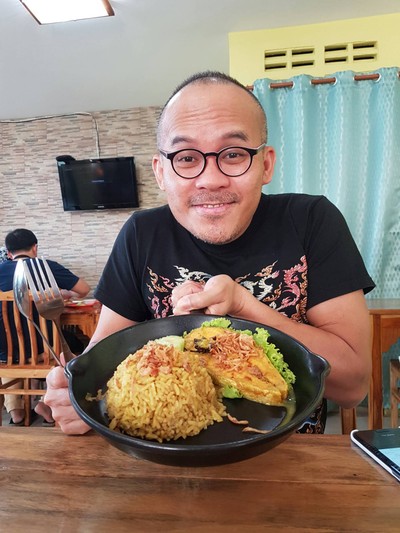 ข้าวหมกปลาแซลมอน