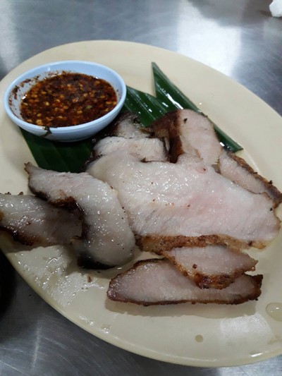 เมนูของร้าน โกแบงค์แซ่บอีสาน หน้าการปะปา