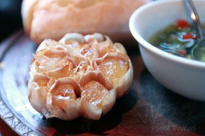 กระเทียมเผา