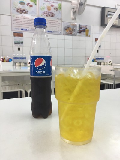 เก๊กฮวย vs Pepsi