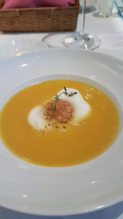 ซุปฟักทองญี่ปุ่น