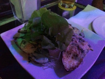 หอยแมงภู่นิวซีแลนด์อบชีส