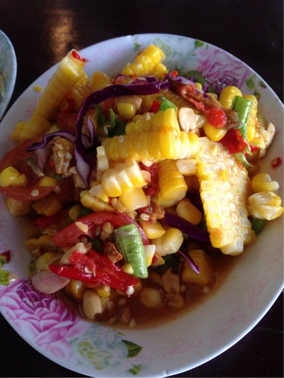 ส้มตำข้าวโพด