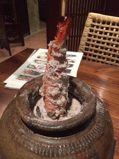 ดึงกุ้งขึ้นมา