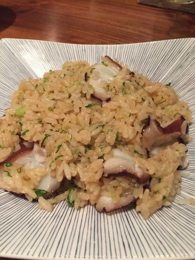 ข้าวผัดปลาหมึกยักษ์