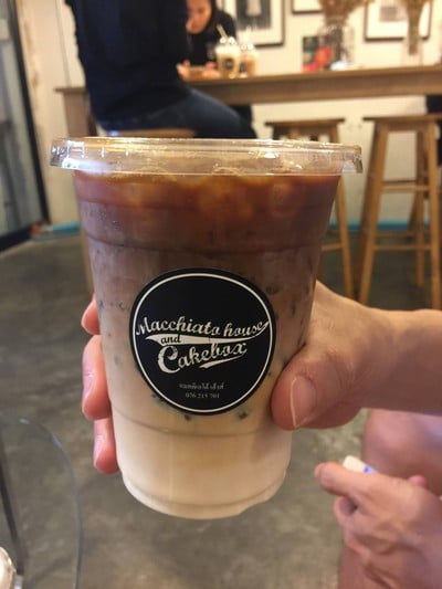 เมนูของร้าน Mac-Chiato House Cake Box