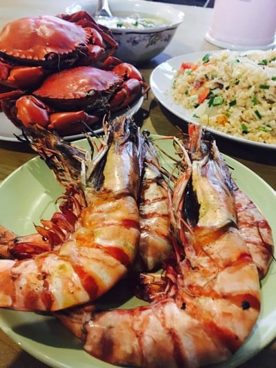 กุ้งไซด์ใหญ่มาก