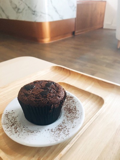 chocolate muffin .