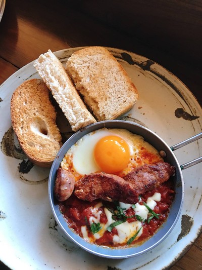 Egg and Chorizo