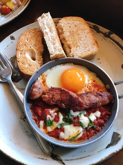 Egg and Chorizo