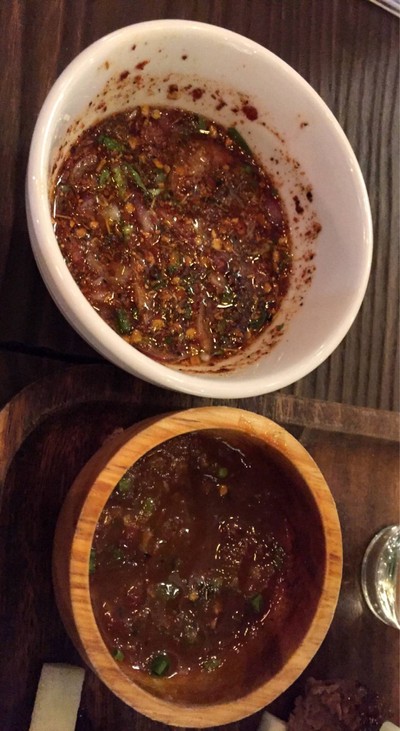 เนื้อย่างจิ้มแจ่ว