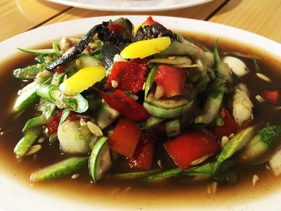 ส้มตำแตงปูปลาร้า