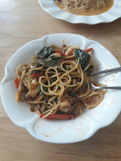 สปาเก้ตตี้ขี้เมาทะเล