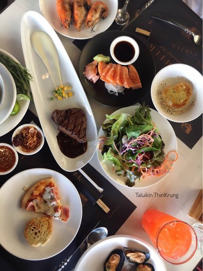 เมนูของร้าน Copper  Beyond Buffet เดอะเซ้นส์ ปิ่นเกล้า