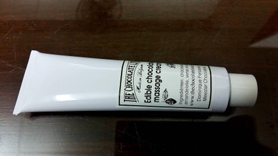 Edible Chocolate Massage Cream